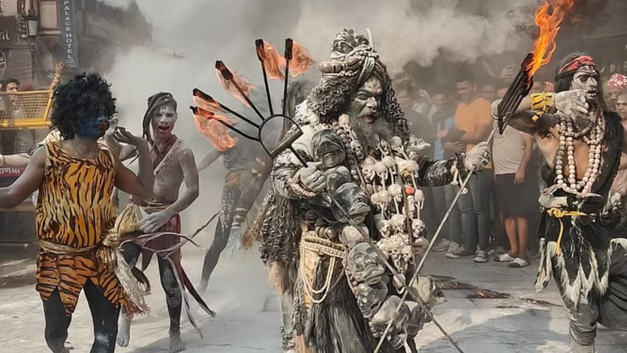 Mahashivratri 2024 Shiv Barat special Nandi and lion prepare for Bhole and Gaura