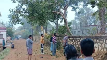 आकाशीय बिजली गिरने से महिला घायल