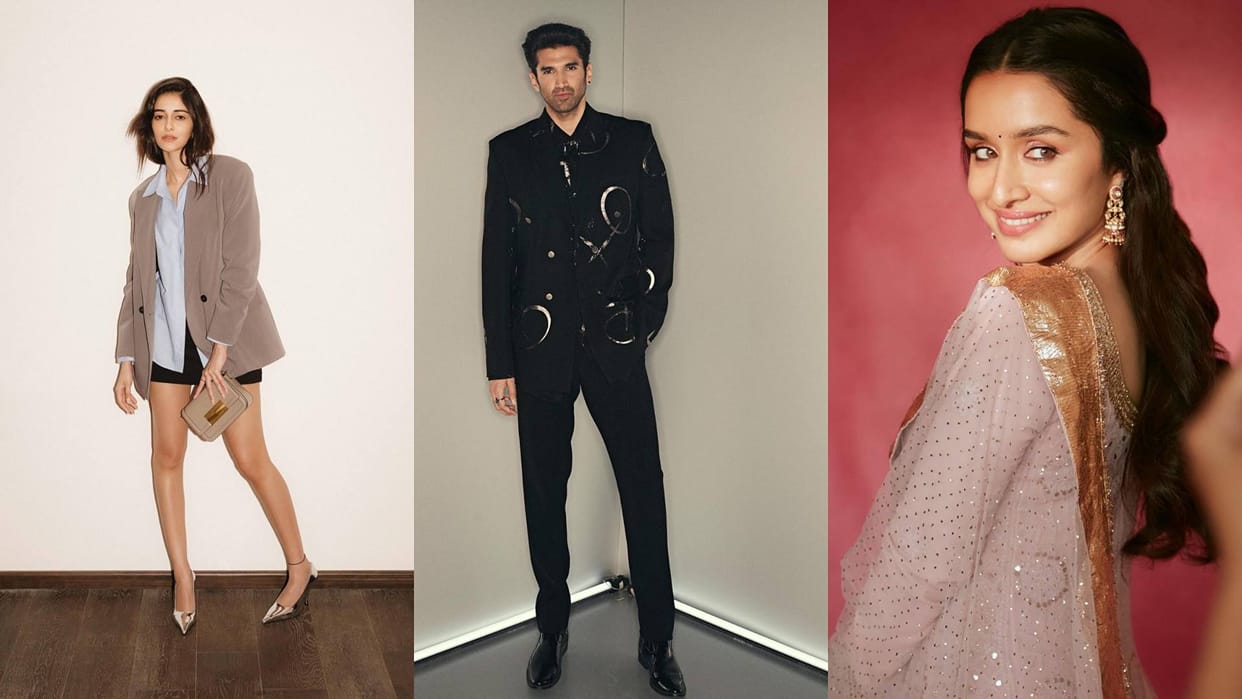 ananya panday ignoring shraddha kapoor while aditya roy kapoor hugged Aashiqui 2 co star video went viral