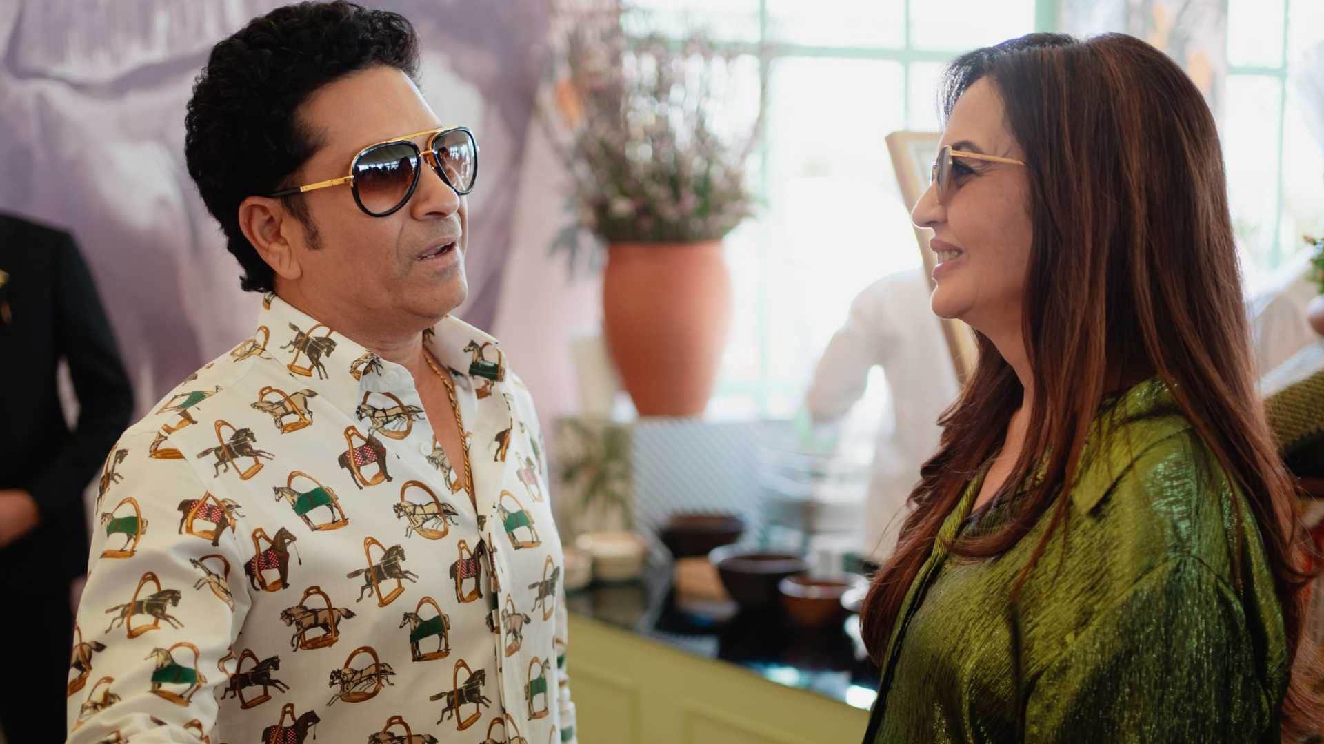 Anant Radhika Pre Wedding inside pictures viral Sachin Tendulkar mark zuckerberg isha akash nita mukesh photo