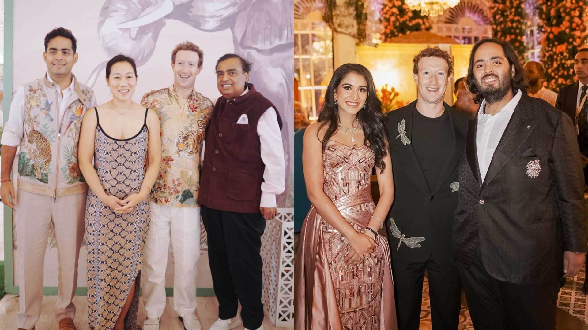 Anant Radhika Pre Wedding inside pictures viral Sachin Tendulkar mark zuckerberg isha akash nita mukesh photo