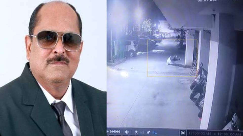Live video surfaced of advocate death after falling from eighth floor in Agra