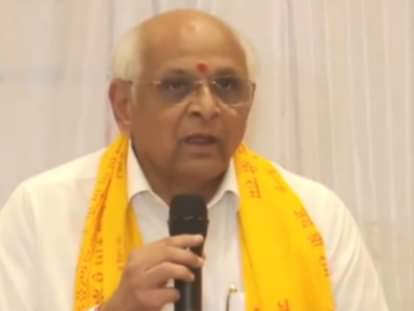 गुजरात के मुख्यमंत्री भूपेंद्र पटेल।