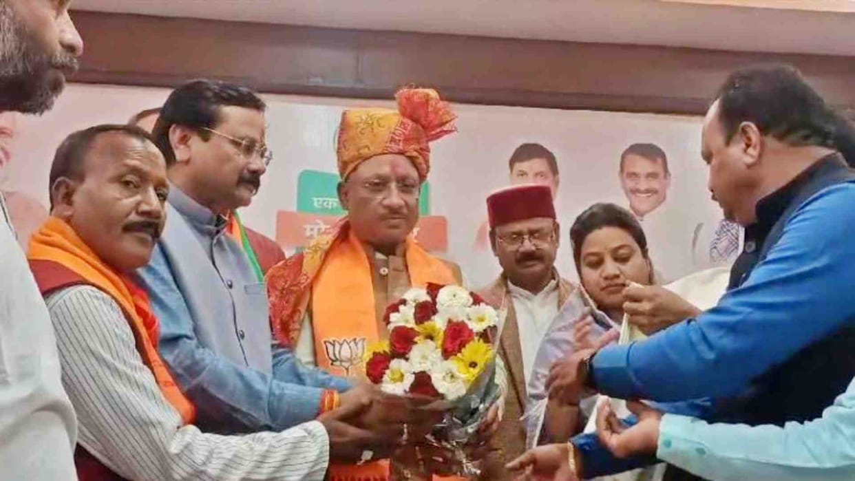 Lok Sabha Polls: Chhattisgarh CM Vishnudev reached Shahdol before the election campaign.