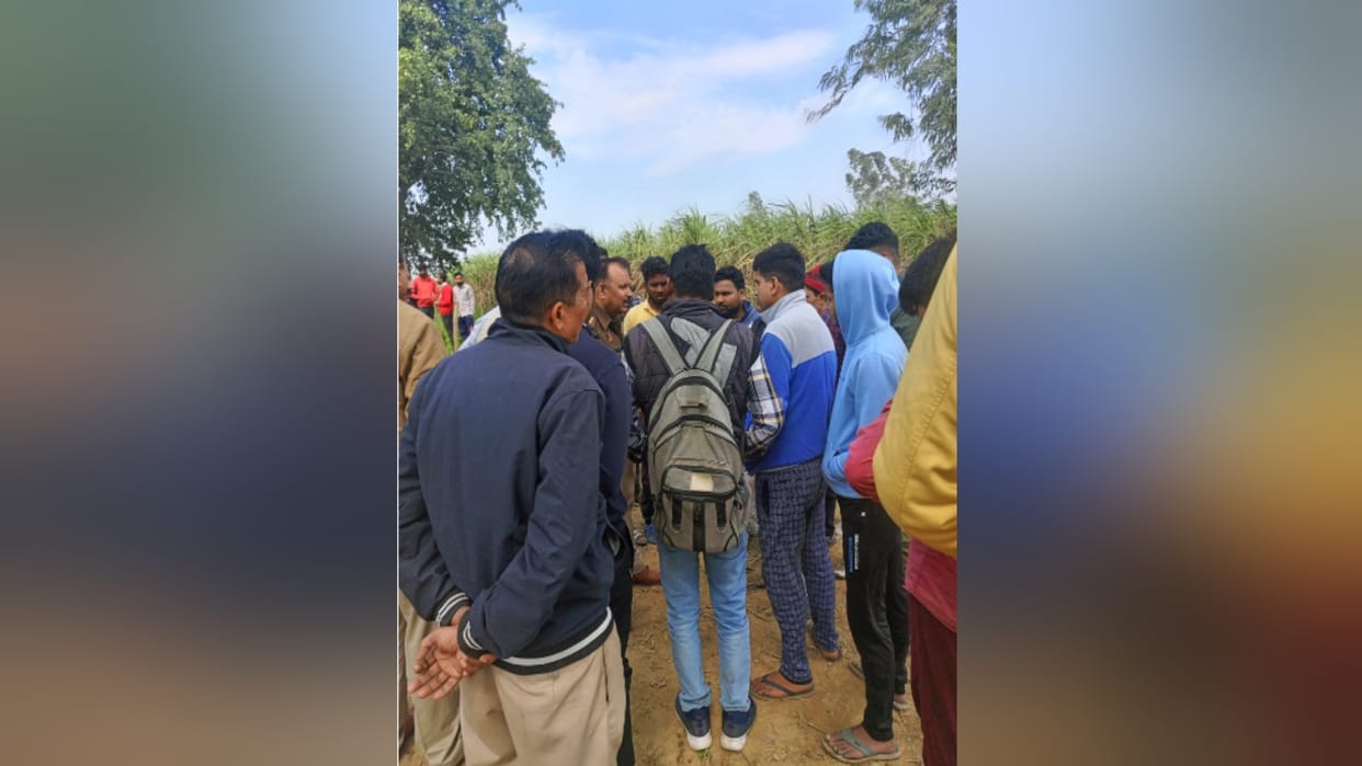 Anger among people after Gokashi in Bhawanpur of Meerut and govansh found in field