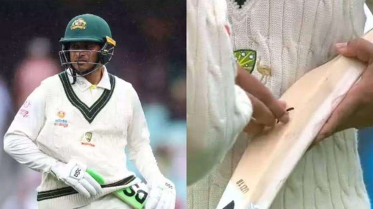 New Zealand vs Australia: Usman Khawaja Removes Sticker From Bat, Reignites ICC Debate, NZ vs AUS 1st Test
