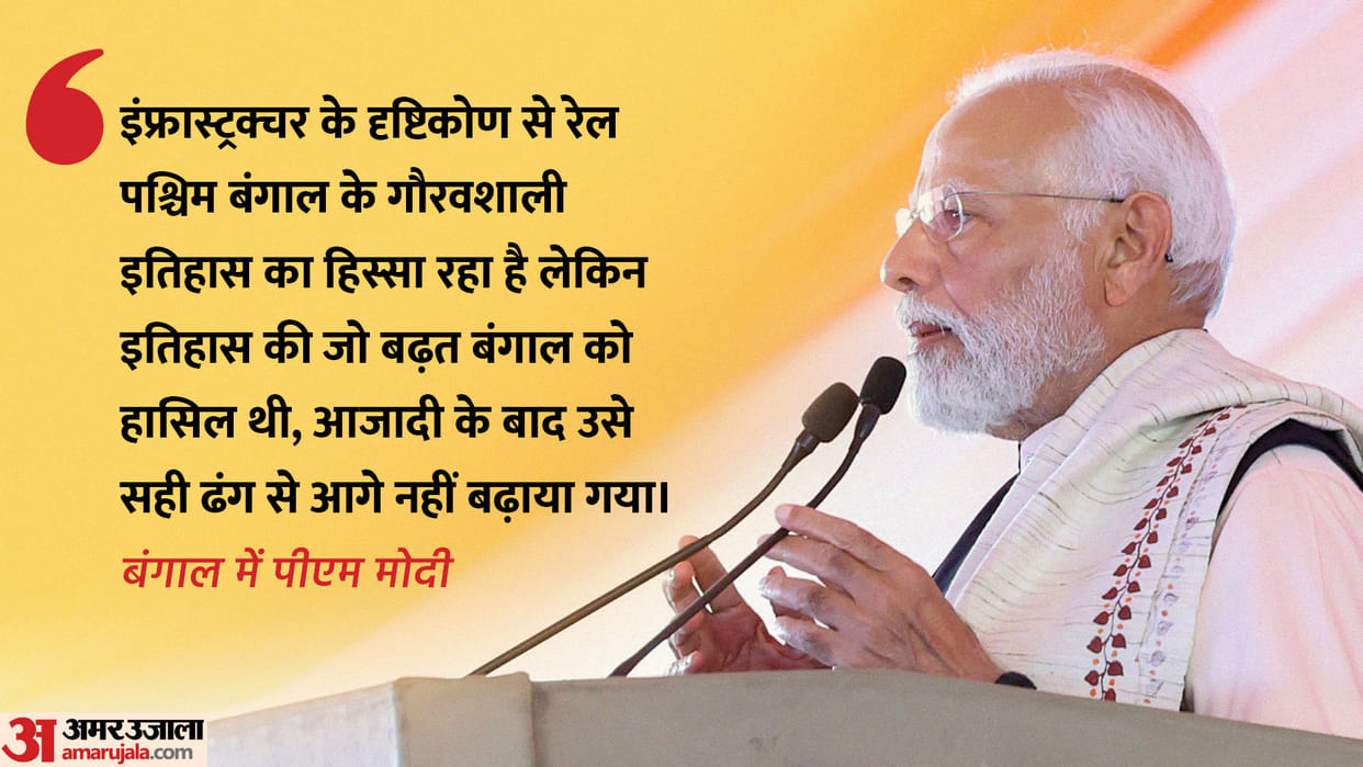 pm modi unveils fifteen thousand crore project in west bengal include thermal power station news updates