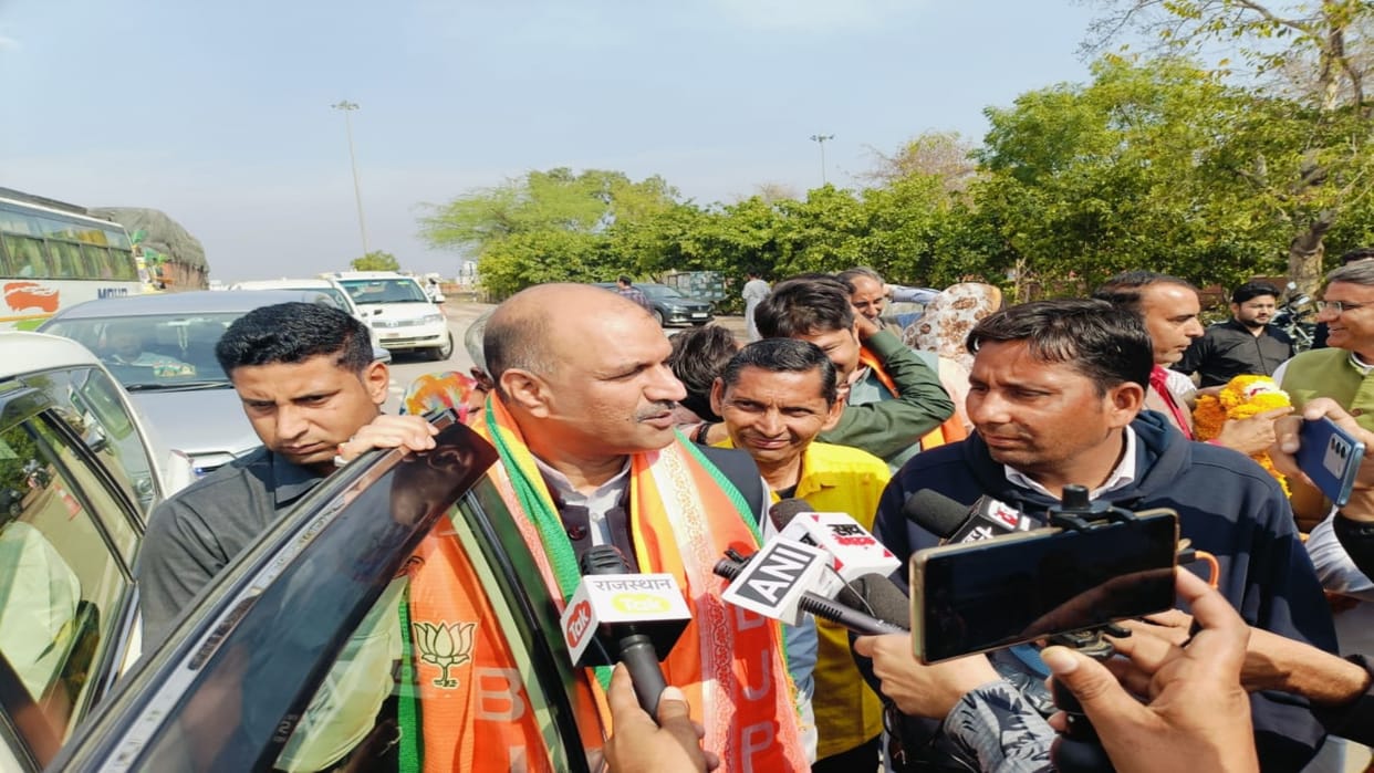 Rajasthan News: CP Joshi's sharp reply on ERCP, said - Congress is not tolerating the water agreement