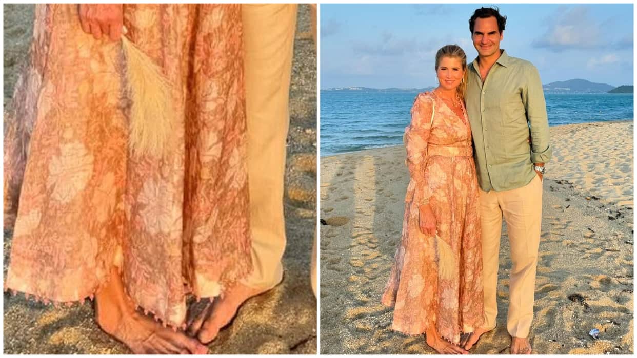 Roger Federer Shares Thailand Trip Photos, Wife's Mirka Unusual Feet Viral, Know Story of Mirka Foot Injury