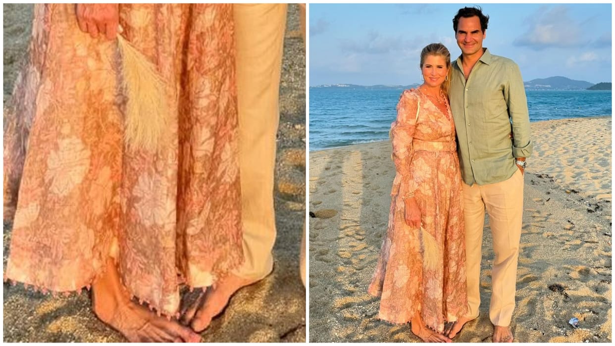 Roger Federer Shares Thailand Trip Photos, Wife's Mirka Unusual Feet Viral, Know Story of Mirka Foot Injury