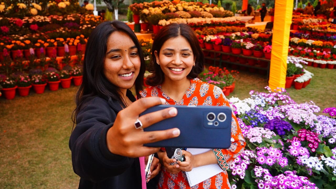 Vasantotsav 2024 spring festival at Raj Bhavan People gathered to see the colorful flowers watch Photos