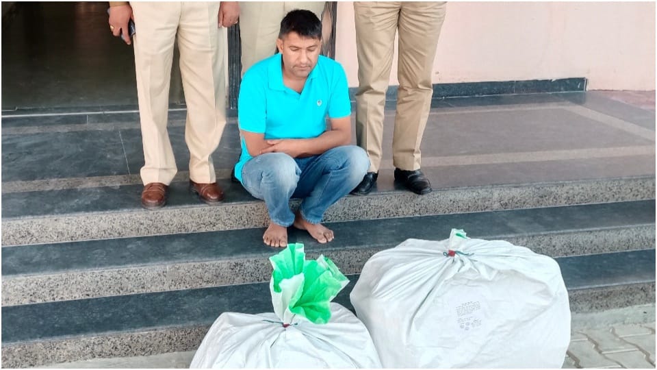 पुलिस गिरफ्त में आरोपी
