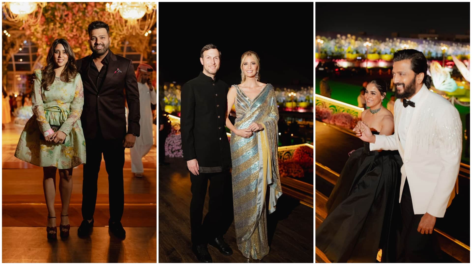 Shah Rukh Khan Deepika Padukone Ranveer Singh Attend Anant Ambani Radhika Merchant Pre Wedding Ceremony