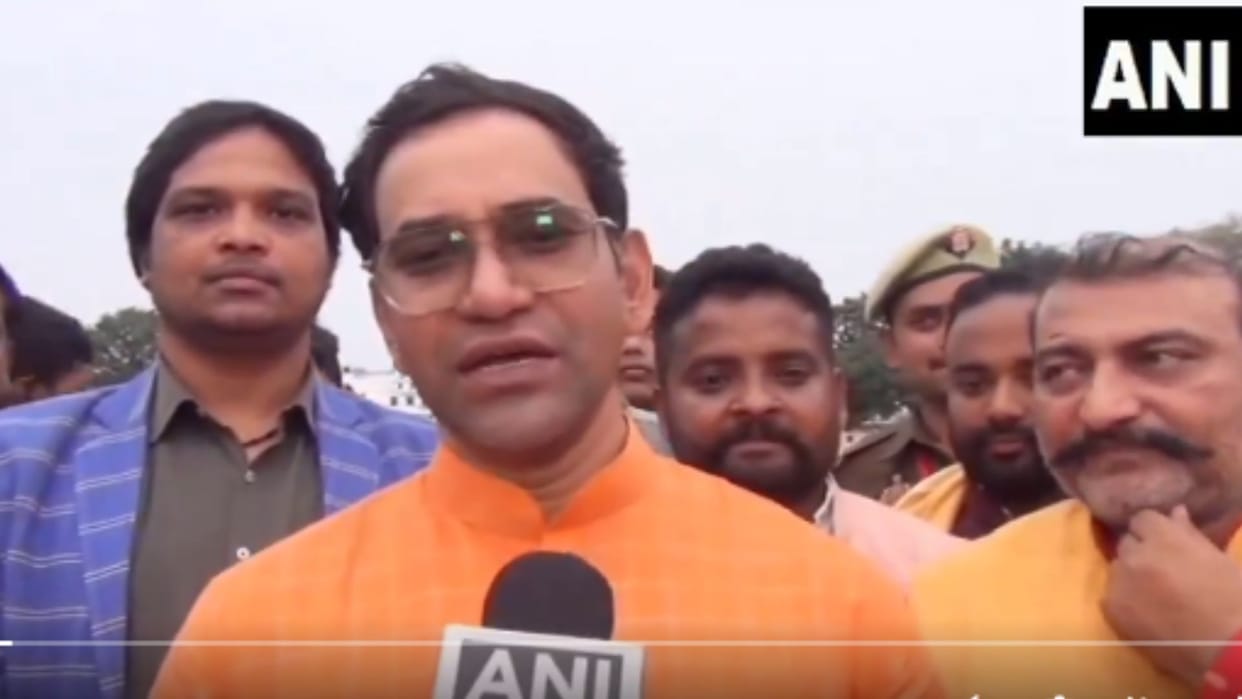 Dinesh Lal Yadav Nirahua thanks to people of Azamgarh and BJP leaders for Lok Sabha Candidate