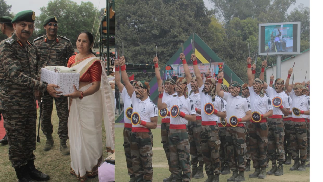 Brave women honored in 39 GTC in Ex Servicemen Rally at varanasi