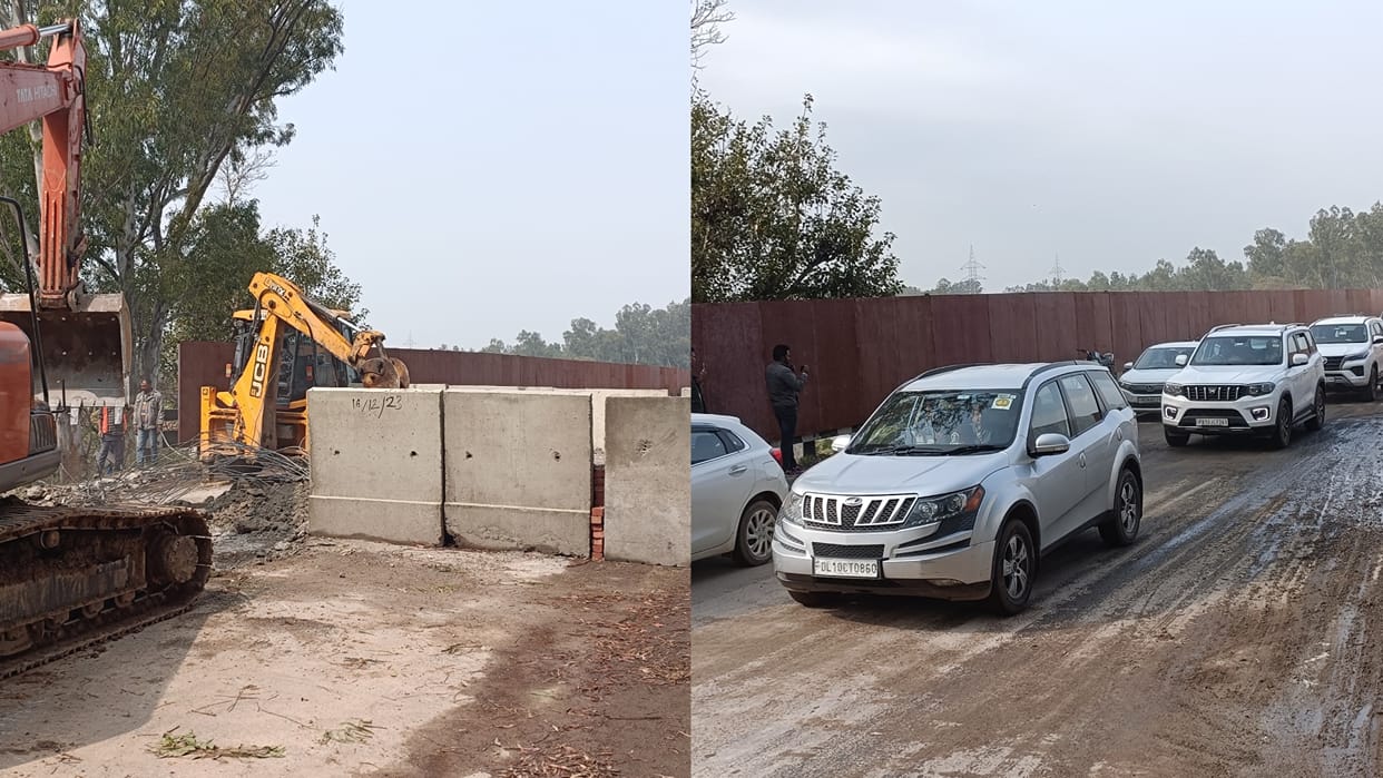 Kisan Andolan: Ambala-Delhi National Highway opened after hard work
