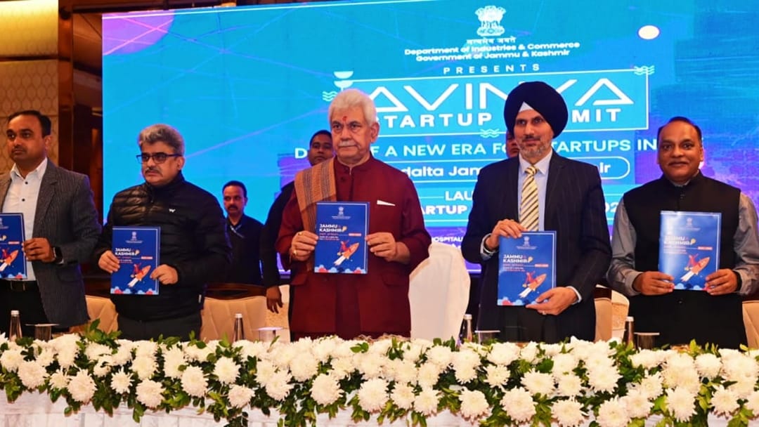 jammu kashmir new Start-up Policy launched: 2000 start-ups target to be established 2027