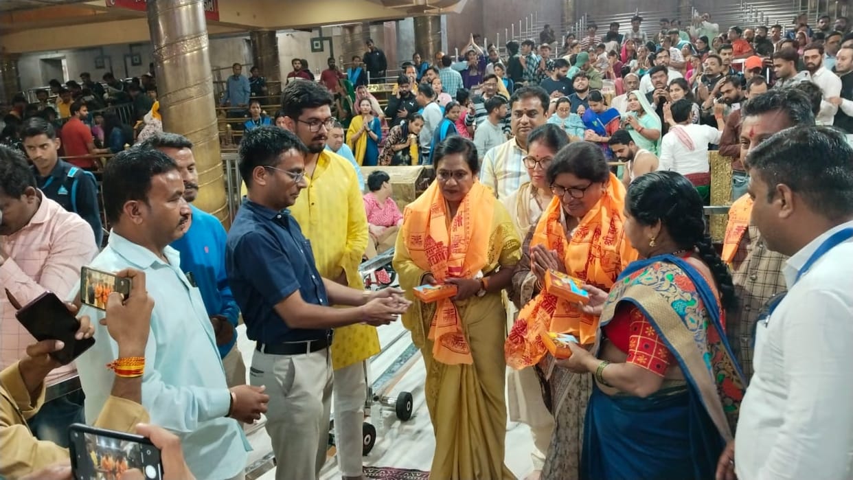 Ujjain: Lata Wankhede reached the court of Baba Mahakal as soon as she got the Lok Sabha ticket