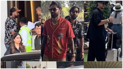 Dhoni, Bravo and Sakshi were seen playing Dandiya in Anant-Radhika pre-wedding ceremony, Watch VIDEO