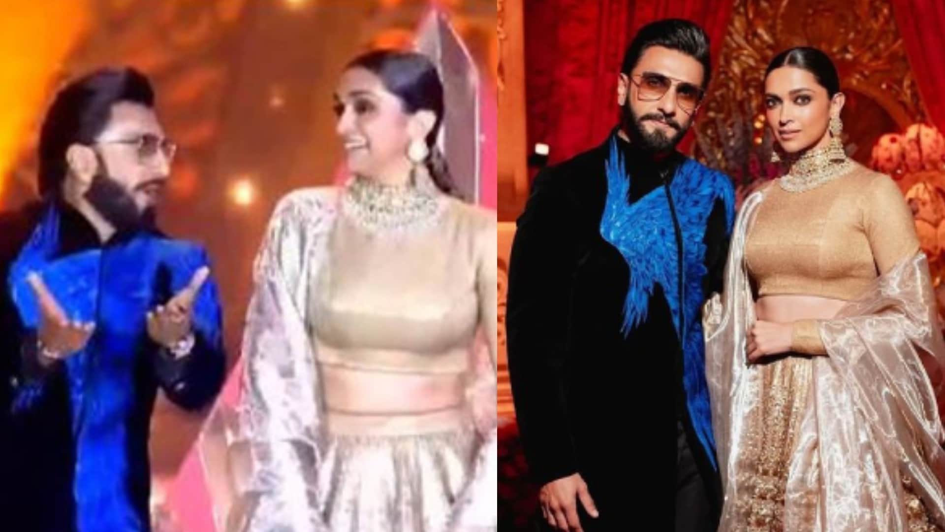 Ranveer Singh gave his first reaction on going to be a father at anant ambani radhika pre wedding function