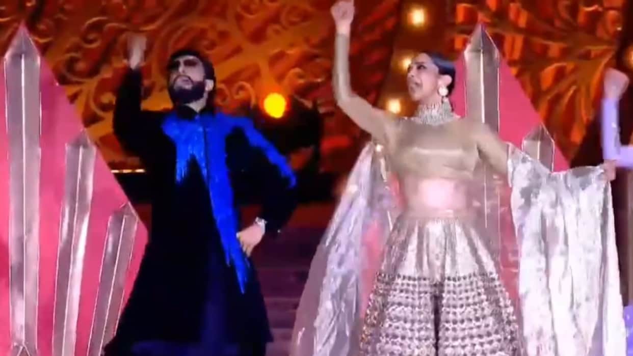 Ranveer Singh gave his first reaction on going to be a father at anant ambani radhika pre wedding function