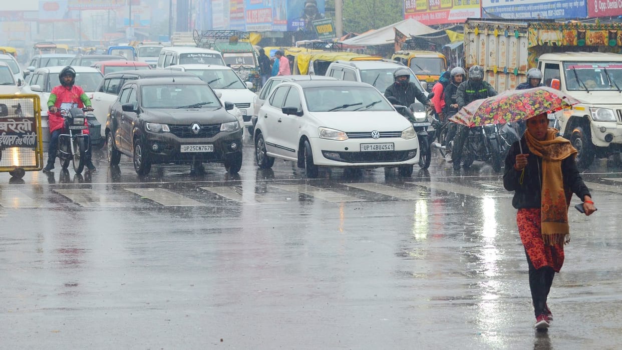 Weather changes in Uttar Pradesh on thursday.
