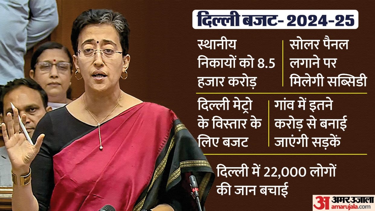 Delhi Budget 2024 Read how much budget for roads and flyovers delhi Metro-E buses expansion and new hospitals