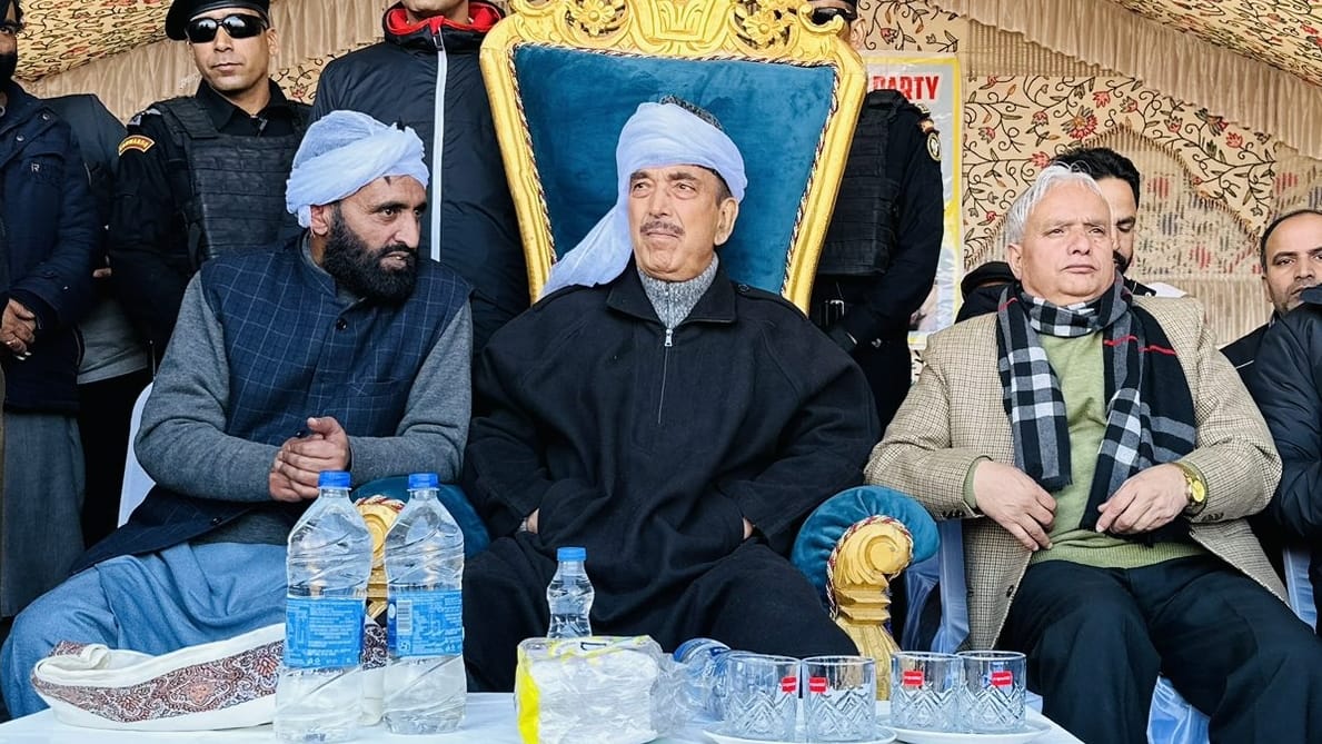 Ghulam Nabi Azad appeal to pm modi to make development in Jammu Kashmir which state govt could not