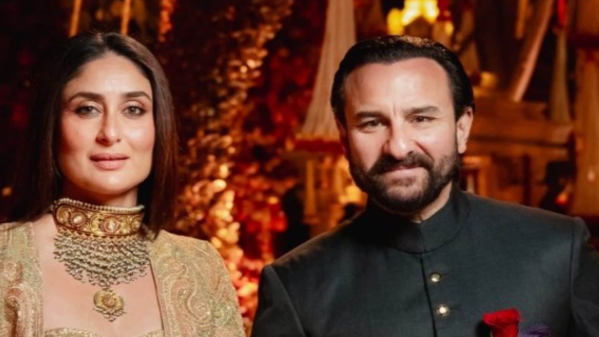 Kareena Kapoor Khan wear her wedding reception jewellery on Anant Ambani and Radhika Merchant pre wedding