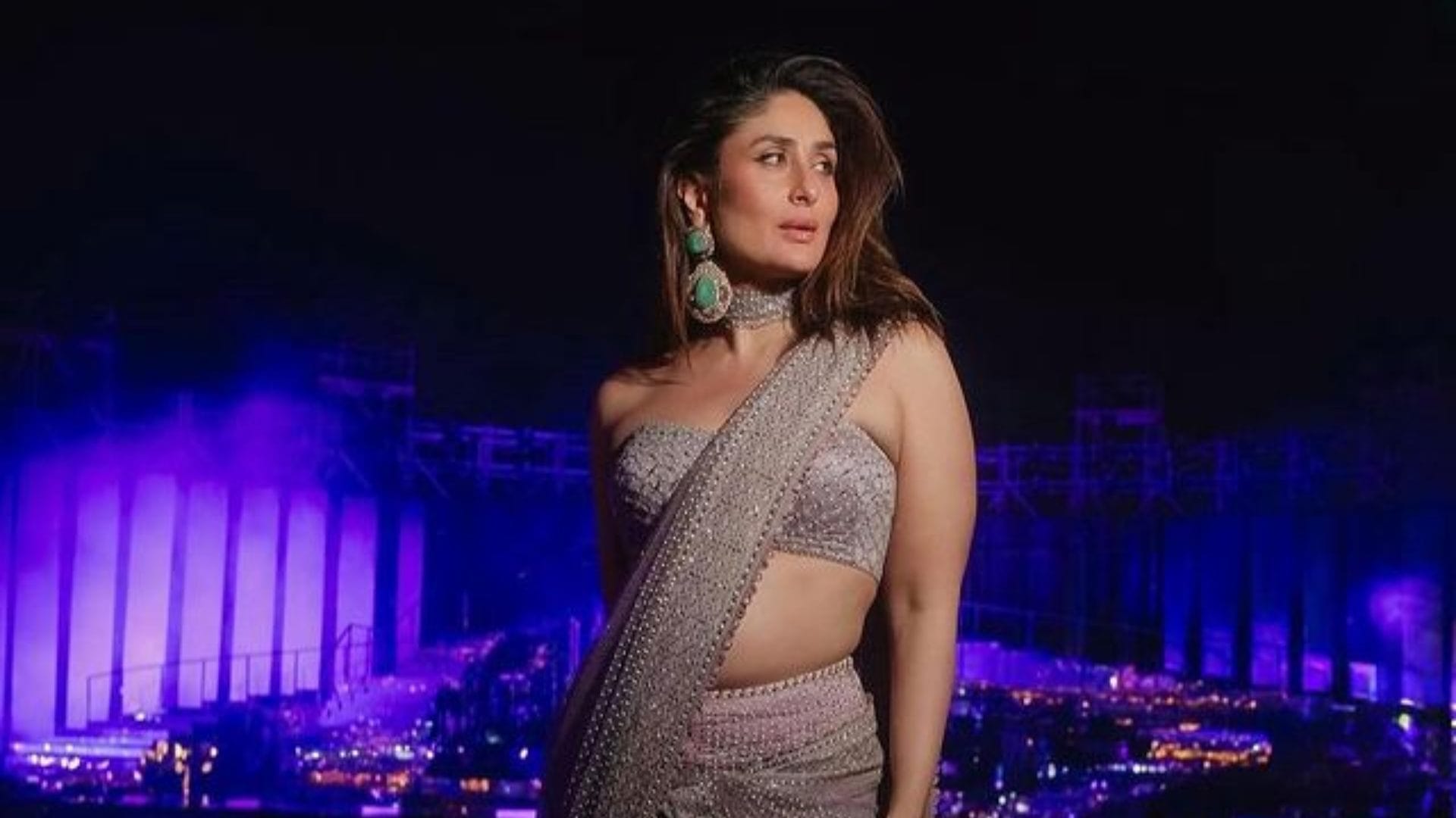 Kareena Kapoor Khan wear her wedding reception jewellery on Anant Ambani and Radhika Merchant pre wedding