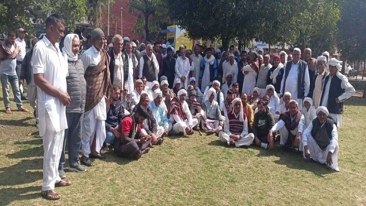 Farmers in Jind demand compensation for crops damaged due to hailstorm