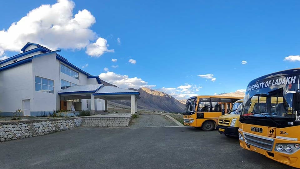 Ladakh University gets project worth Rs 2 and half crore