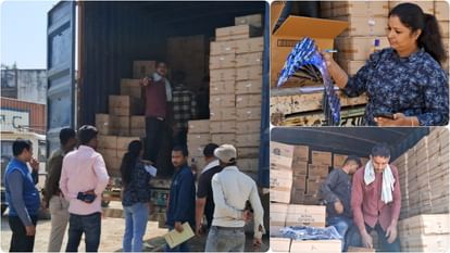 Muzaffarpur News: Liquor worth Rs 25 lakh seized, was being smuggled in guise of razors of Gillette company