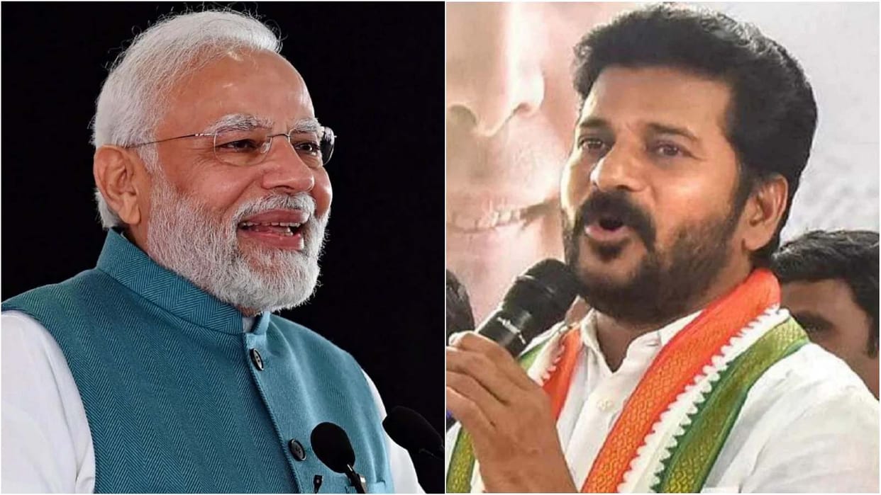 Telangana CM Revanth Reddy PM Modi like Elder Brother seeks support for Gujarat like development
