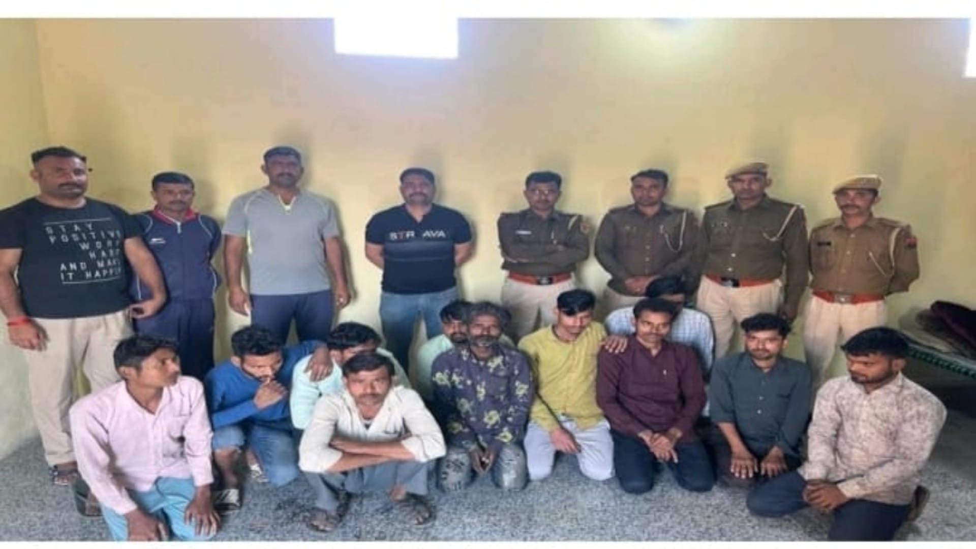 पकड़े गए जुआरी