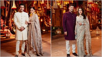 Anant Radhika Merchant Pre Wedding: nita ambani dance and kareena ranbir alia Madhuri Dixit looks in function