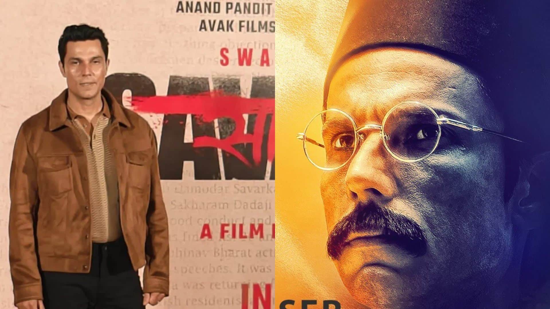 Randeep Hooda calls Swatantrya Veer Savarkar anti propaganda film on Trailer launch event in Mumbai