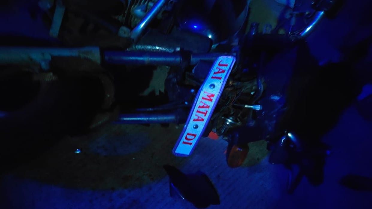 Road smog swallowed the life of father and son