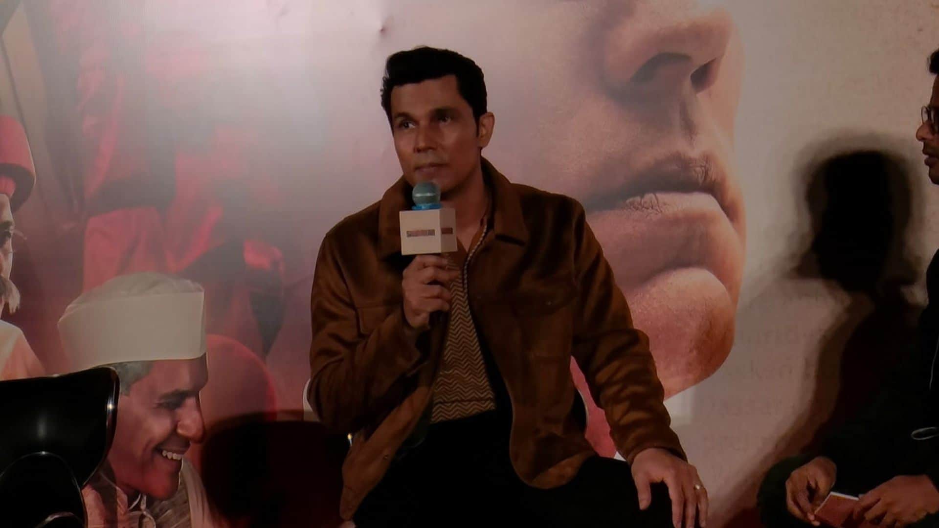 Swatantrya Veer Savarkar Trailer Lauch: Randeep Hooda said That I am Never been a Puppet of any Director Hand