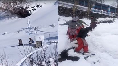 Himachal Weather:Difficulties increased due snowfall, minimum temperature in seven areas including Shimla in m