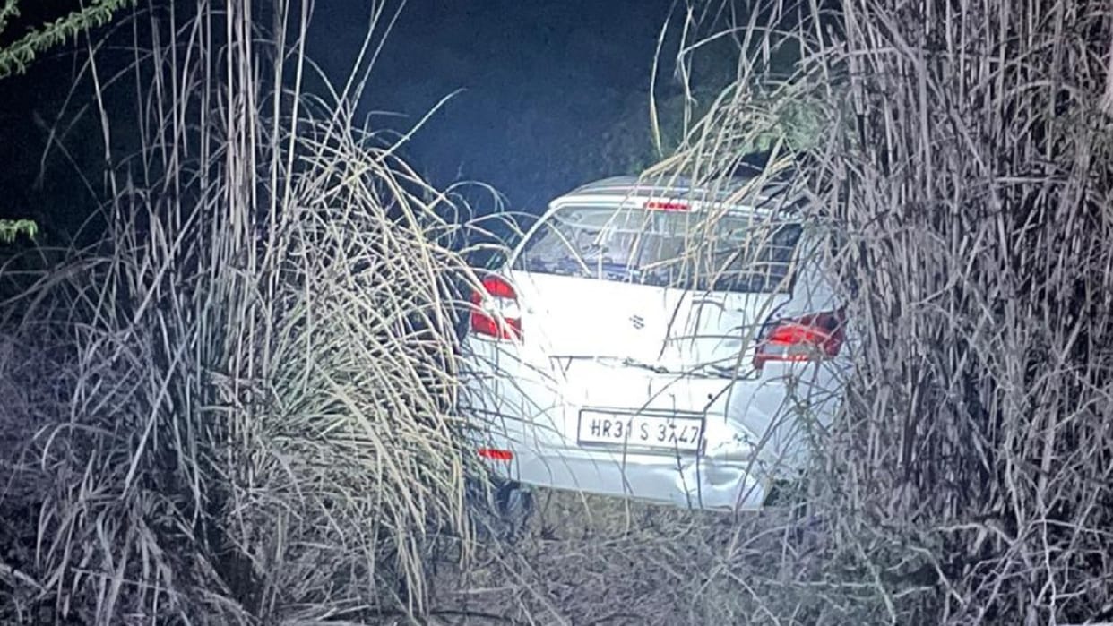 IAS officer car entered bushes in Rohtak, Accused car driver hit from behind, person influence of alcohol