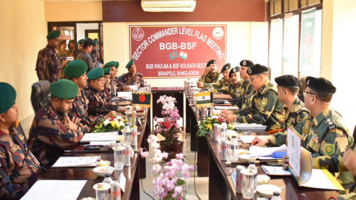 BSF BGB director general level conference held in dhaka bangladesh discuss border security issue