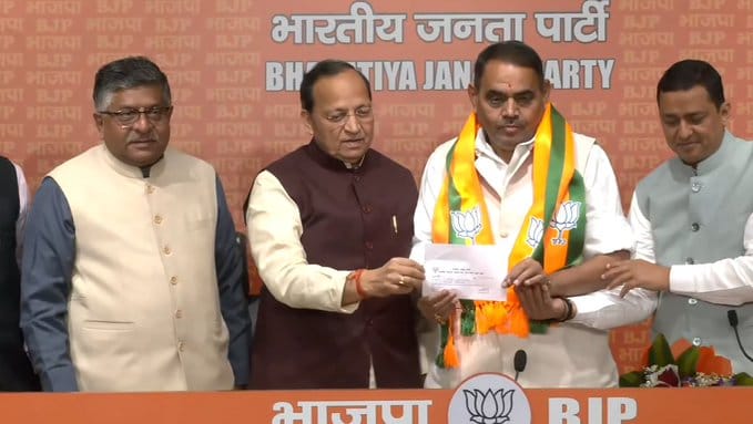 Dr. Rajesh Mishra joined BJP before Lok Sabha Election 2024