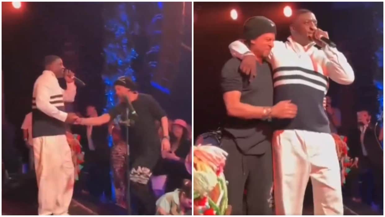 Singer Akon Praised Shah Rukh Khan in Anant Ambani Radhika Merchant Pre Wedding Said He love him Like Brother