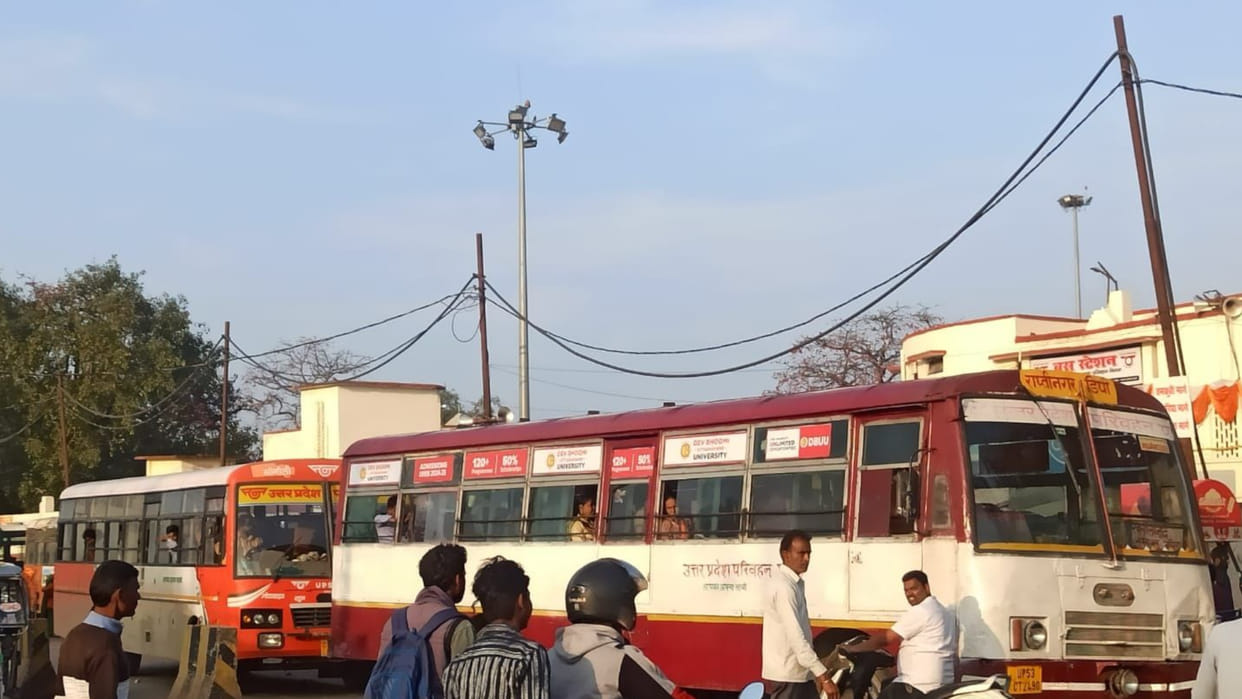 Roadways will provide relief to those coming from Delhi, additional buses will run from tomorrow.