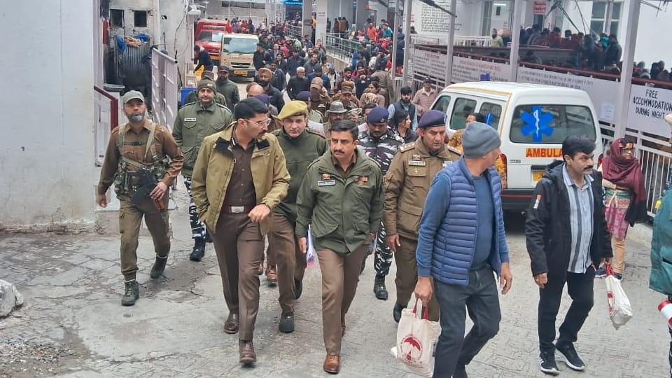 Katra: Security arrangements checked at Mata Vaishno Devi pilgrimage