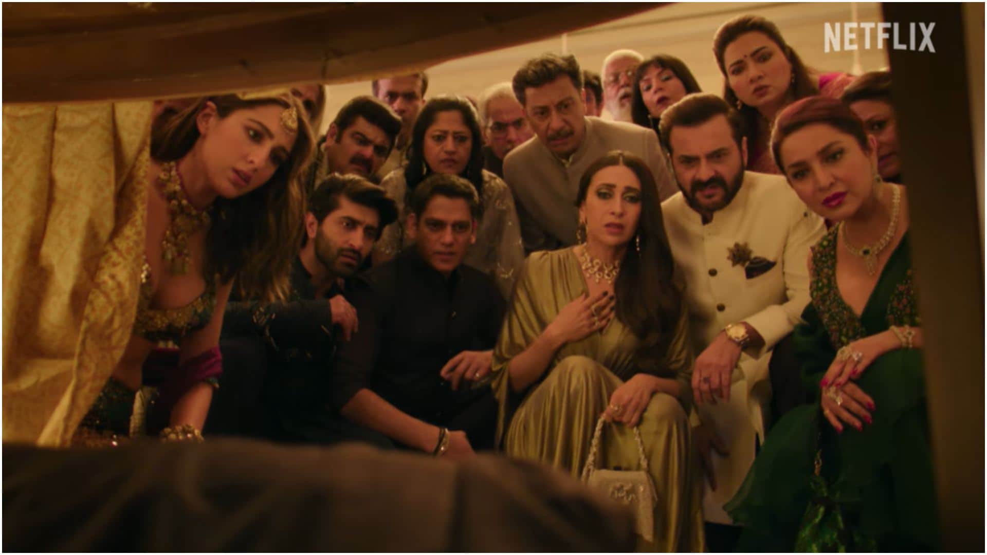 Murder Mubarak Trailer Out: Pankaj Tripathi Sara Ali Khan Vijay Varma Karisma Kapoor