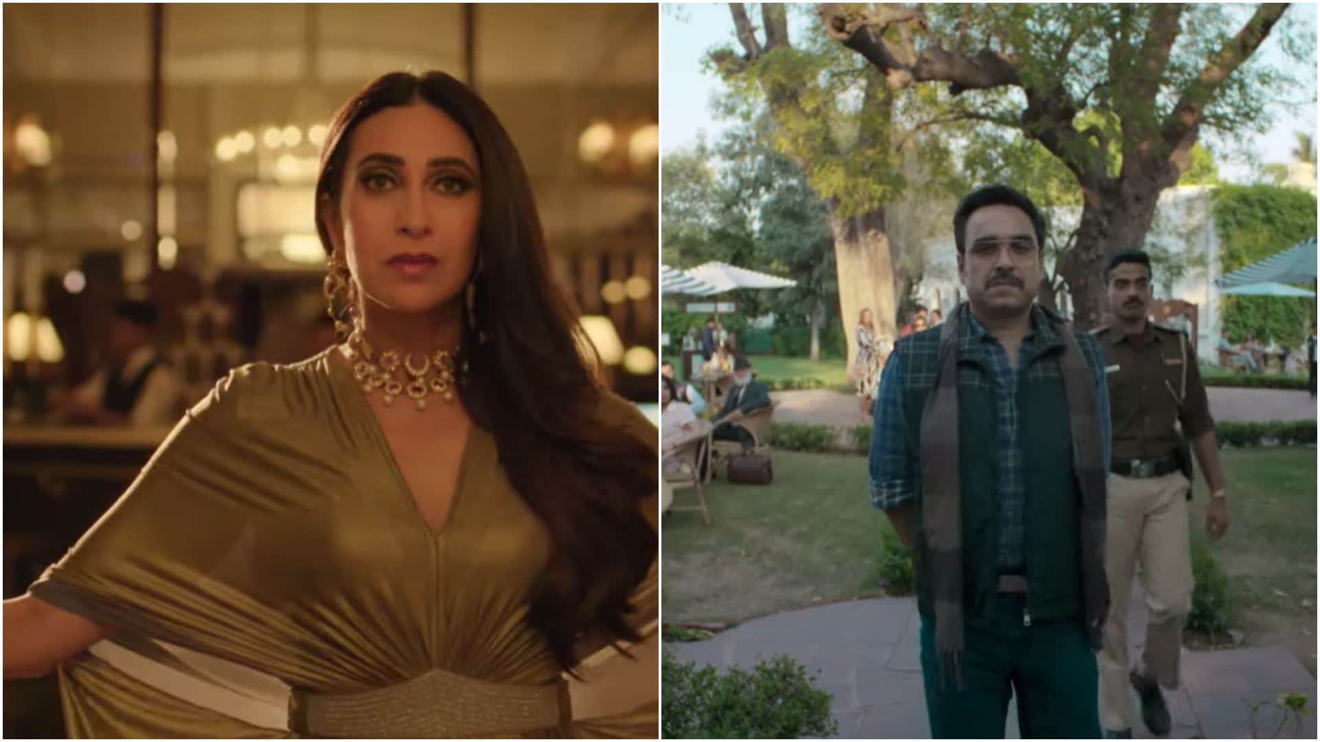 Murder Mubarak Trailer Out: Pankaj Tripathi Sara Ali Khan Vijay Varma Karisma Kapoor