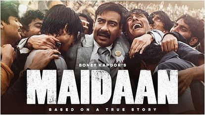अजय देवगन की फिल्म 'मैदान' ने की अबतक 21.85 करोड़ की कमाई Ajay Devgan's film 'Maidan' has earned Rs 21.85 crore so far