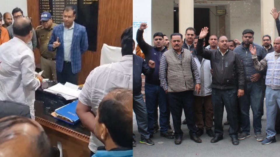 Dehradun News BJP MLA Jeena accused of misbehavior and Ruckus in nagar Nigam